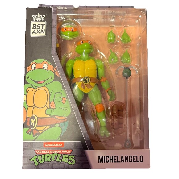 Loyal Subjects BST AXN TMNT Lot of 3 Donatello Leonardo & Michelangelo NIB - Picture 4 of 10